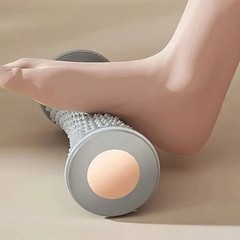 1pc PVC Foot Massager Roller – Plantar Fascia Relaxer for Home & Yoga Use