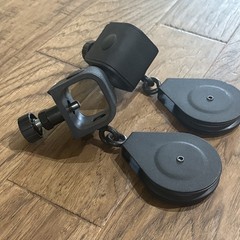 Set of 2 Bowflex Xceed Xtreme 2 OEM Slider 3.5” Pulley w Locking Pin FREE SHIP