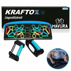 Kraftox Mobile Multi Gym Push Up Board Training Bench Fitness Equipment