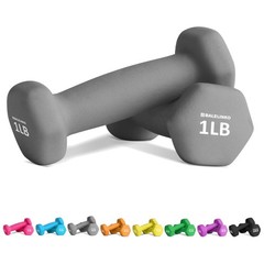 Versatile 1lb Neoprene Dumbbells – Perfect for Home Gym Workouts & Weight Loss