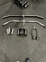 Sorinex Lat Pull Attachments (mint condition)