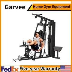 📶Home Gym Equipment Multifunctional Full Body Exercise Workout Station Leg Pres