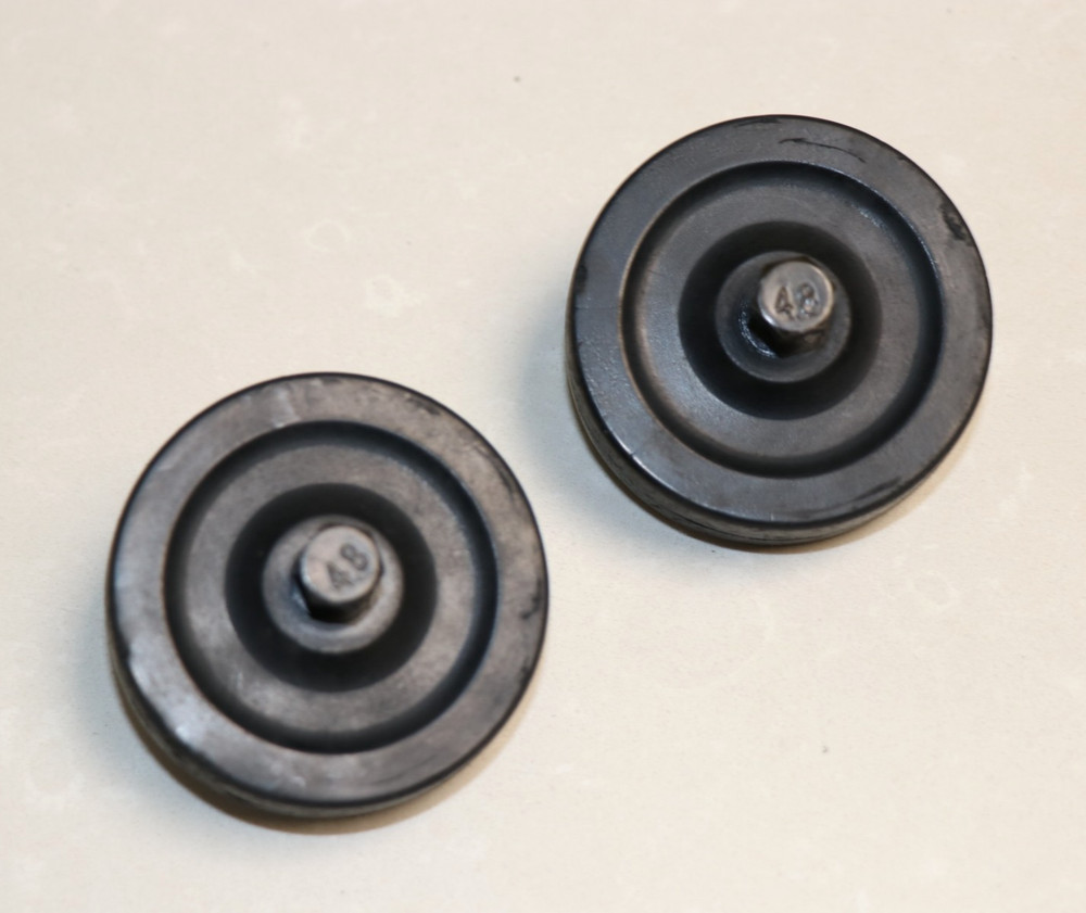 Bowflex Ultimate Part – Pair of Base/Transport Wheels w/ Bolts Used Original OEM