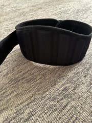 2 Lifting Belts with Set of Steel Bar Collars for Weightlifting