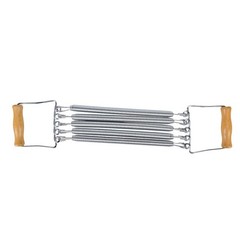 Chest Expander,Wooden Handle 5 Removable Spring Chest Expander for Men Home G…