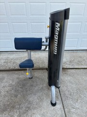 Magnum Curl Machine with Weight Stack