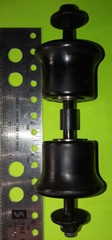 ONE PAIR USED Sled Seat Rollers for Leg Press Bowflex Revolution