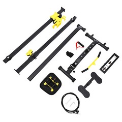 Pull Down Machine Multifunction Low Row Bar Cable Fitness Body Workout Gym