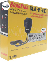 RKCBFM Dual-Mode AM/FM CB Radio for Truckers Full 40 Channels Pro Emergency Chan
