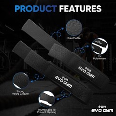 Lifting Straps Evo Gym, Gym Accessories