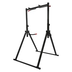 Adjustable Pull Up Bar Dip Station Multi Gym Home Gym Strength Training 440lbs