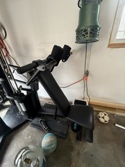 Vectra Adjustable ON-LINE 1800 Home Gym Arm Curl Chest Press Black