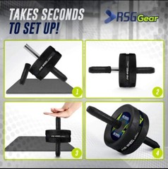 Ab Wheel Roller for Men & Women | Sculpt The Core You Want in 5 Weeks