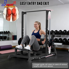 Heavy Duty Hip Thrust Machine 770 LBS for Home Gym Glute Training
