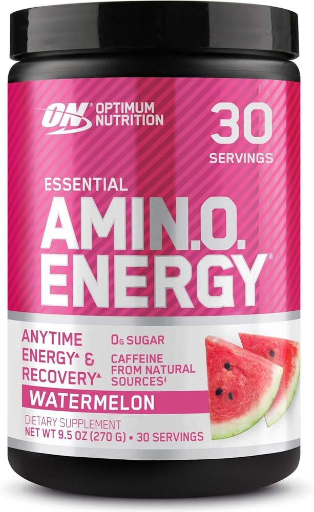 Optimum Nutrition Amino Energy – Pre Workout with Green Tea, BCAA, Amino Acids