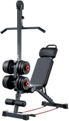 12-In-1 Home Gym LAT Pull down & High Pulley System – Full Body Training Machine