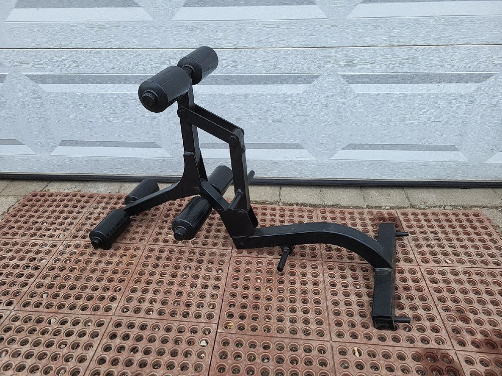 Soloflex Leg Extension Attachment with 6 Rubber Foam Pads Retro Muscle Machine