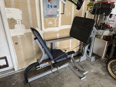 PROMaxima Raptor Adjustable Leg Press Home Gym, 400 lb Weight Stack, Steel
