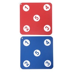 2 Pcs Double Sided Fencing Target for Outdoor Fencing and Archery Practice