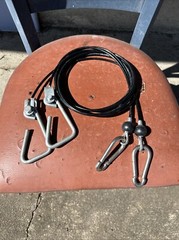 Bowflex Xtreme SE, Xtreme 81″ Rod Box Cables (SET OF 2) Hooks & Clips #3