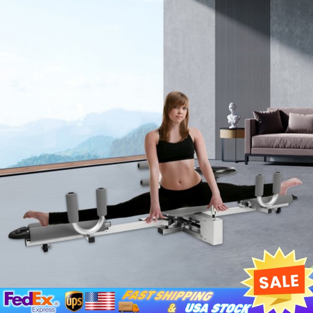 330LBS Pro Leg Stretcher Heavy Duty Leg Stretching Training Machine for Home Gym