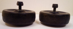 Bowflex Power Pro & XTL Pair of Rear Transport Wheels Axle Bolts & Nuts