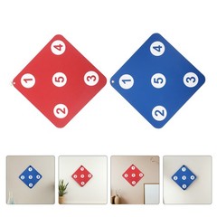2 Pcs Double Sided Fencing Target for Outdoor Fencing and Archery Practice