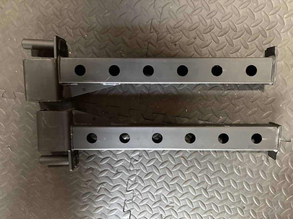 HulkFit Safety Spotter Arms 1 Inch Pin And 3 Inch Uprights
