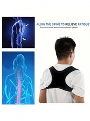Invisible Body Posture Corrector Brace For Men & Kids | Winter Training Aid