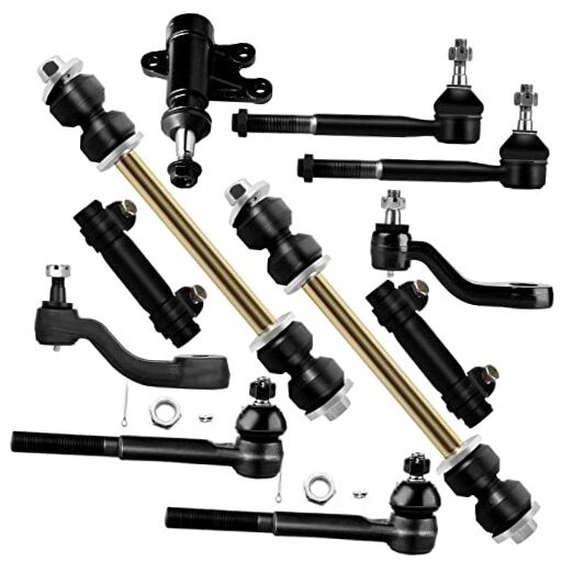 11pcs Suspension Kit 1 Idler Arm 1 Bracket Assembly 1 Pitman Arm 2 Outer 2