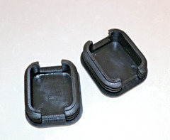 Bowflex Ultimate Parts Lot – 2x End Cap Plug Plastic pieces 1 3/4″x2″, Original