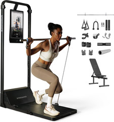 Smart Home Gym, Multi-Functional Gym Machine for Full Body Strength Training, Al