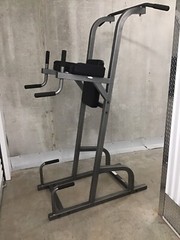 Home Gym System Chin-up Dip Pushup Vertical Knee Raise Vintage ParaBody 813VKR