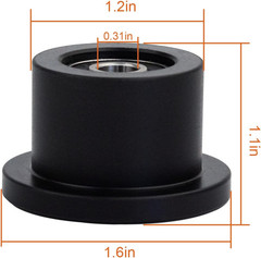 Total Gym 1700 Club Wheels/Rollers Qty for 4 Models 1000 1100, 1400, 1500, 1600,