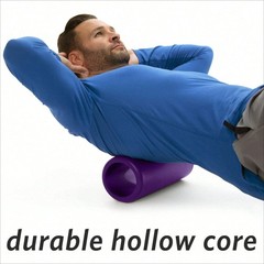 13″ Firm Fitness Foam Roller – Deep Tissue Muscle Relief, Purple