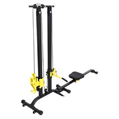 220lb Multifunction Cross Trainer Workout Machine Strength Training Fitness Rack