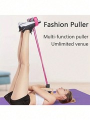 6-Tube Resistance Bands with Handles – Multi-Functional Fitness Tension Rope