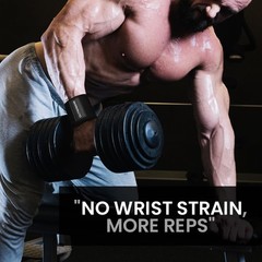 18″ OG-Grade Wrist Wraps for Weightlifting – Heavy Duty Wrist Support with