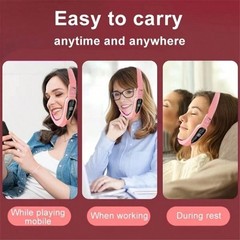 Advanced 6-Speed Dual Chin Facial Massager – USB Rechargeable Beauty Device