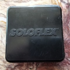 Soloflex 3″ Square End Cap ~ Raised Logo ~ OEM ~ choose one / two / etc