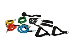 Elastic Tube Set, 10 pcs for Strength Endurance, Coordination Training, Fitness