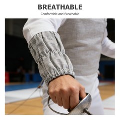 Fencing Sleeves Protective Breathable Equipment Arm Guard for Sabre