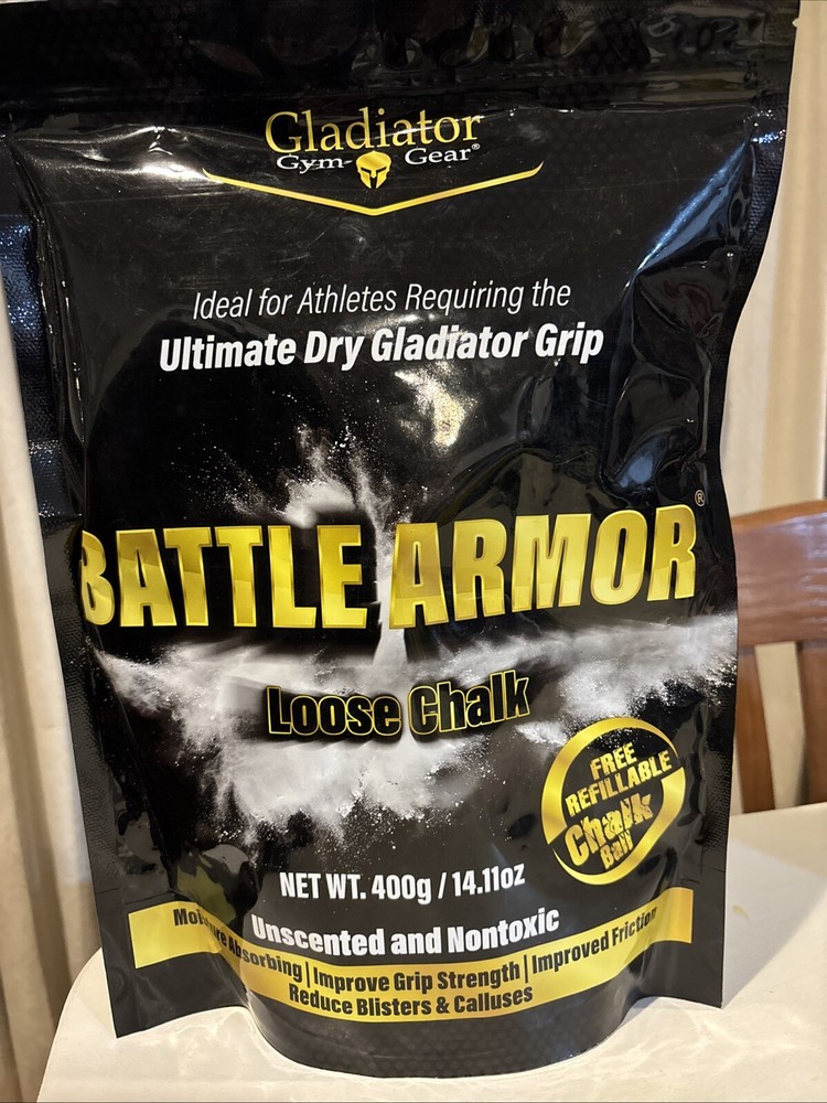 Gladiator Gym Gear Battle Armor Loose Chalk Non-toxic (Shelf)