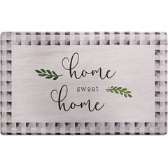 Home Dynamix SoHome Cozy Living Home Sweet Home Buffalo Check Border Anti-Fat…