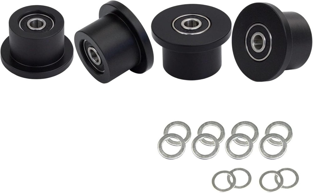 Total Gym 1700 Club Wheels/Rollers Qty for 4 Models 1000 1100, 1400, 1500, 1600,
