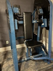 Nautilus Adjustable Pullover Home Gym Strength Machine Blue/Black