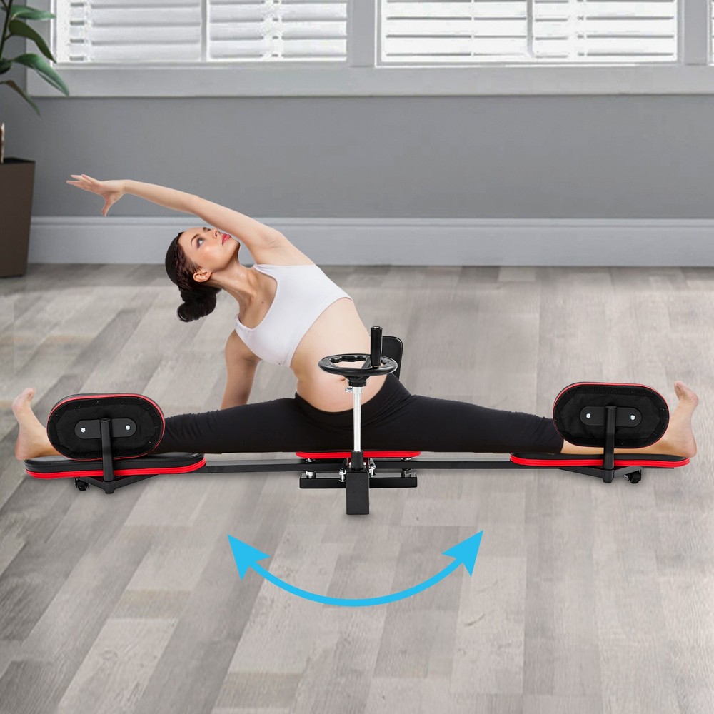 264.55lbs Leg Stretcher Splits Machine Hip Split Stretching Trainer Arts Gear
