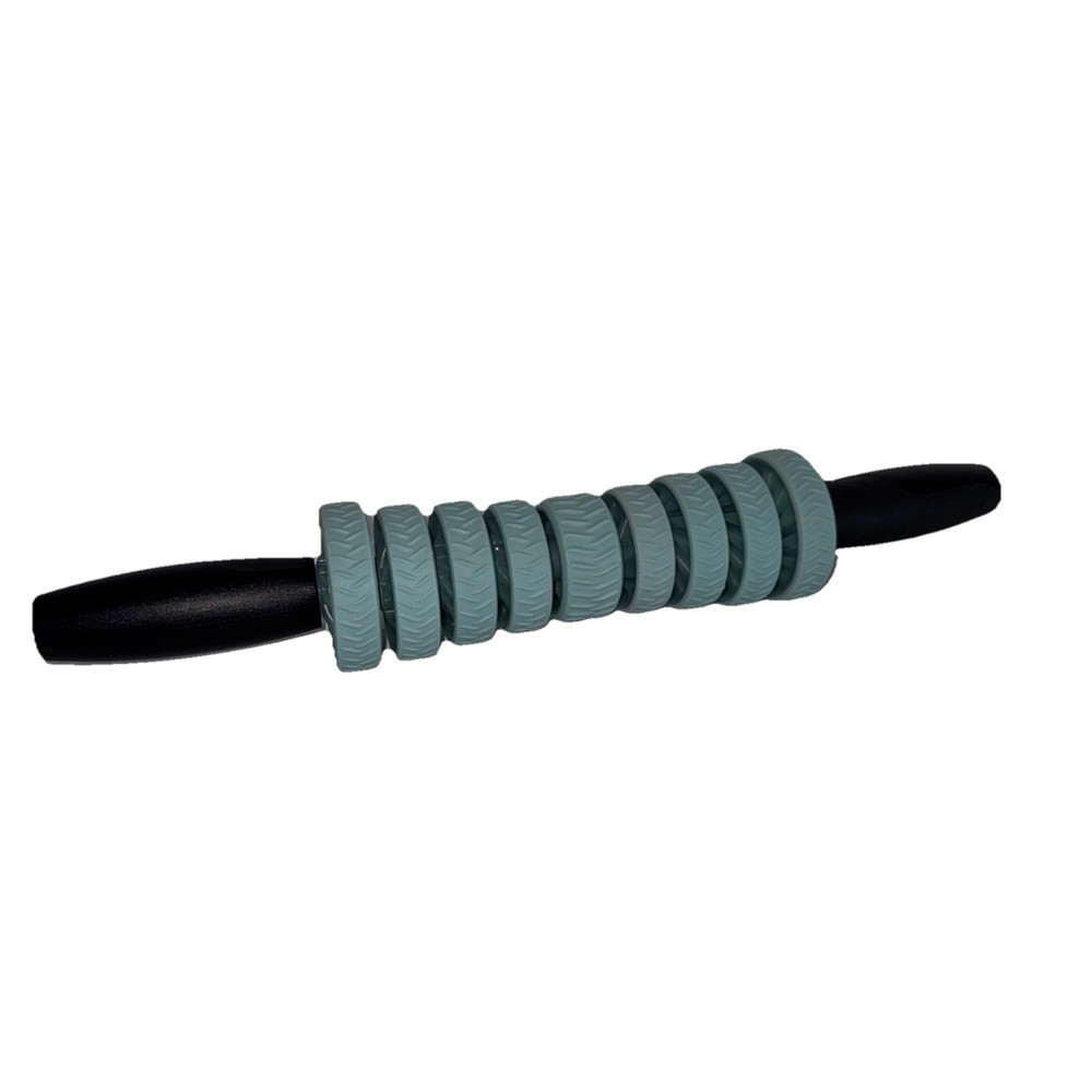 ALL IN MOTION ADJUSTABLE HANDHELD ROLLER – BLACK/LIGHTBLUE