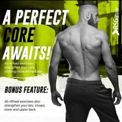 Ab Wheel Roller for Men & Women | Sculpt The Core You Want in 5 Weeks