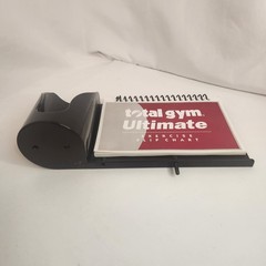 Total Gym Ultimate Exercise Flip Chart Exercise Book Tower Mount Bottle Holder